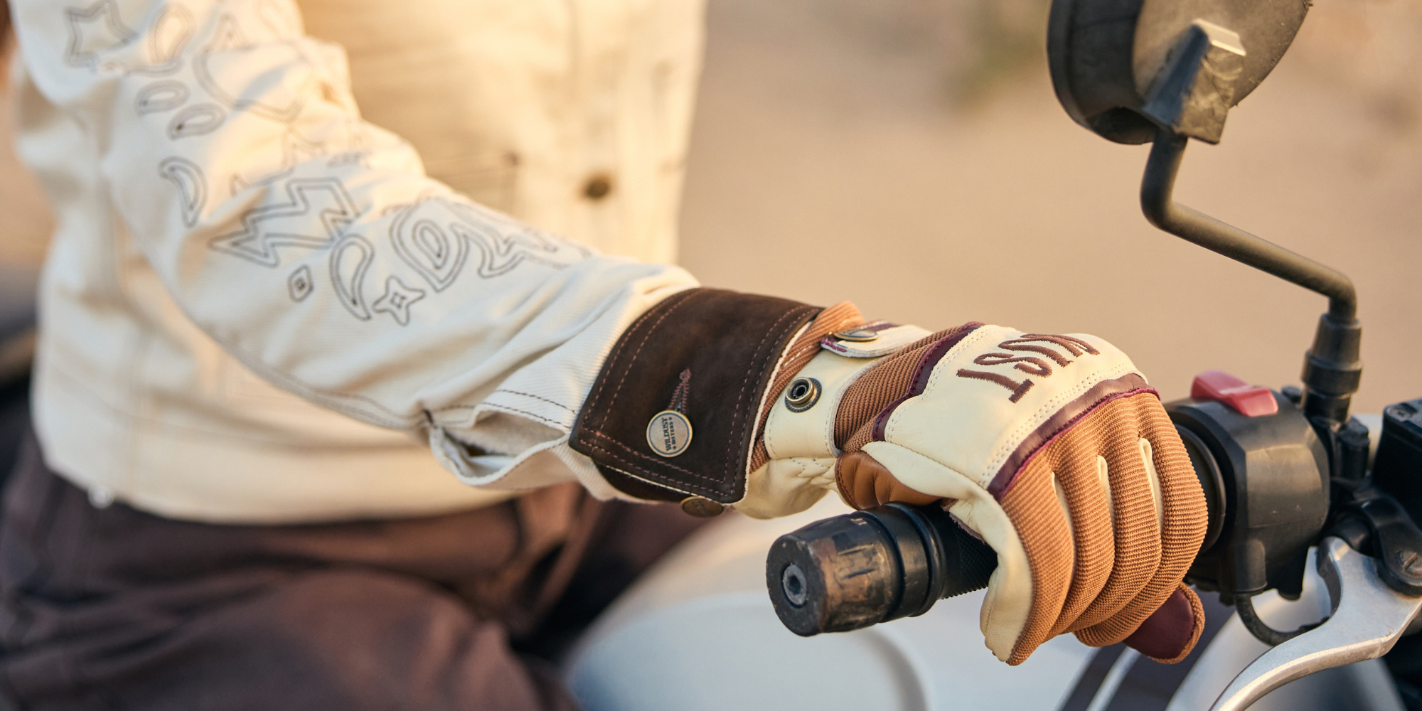 MX GLOVES KP - WILD DUST CAMEL