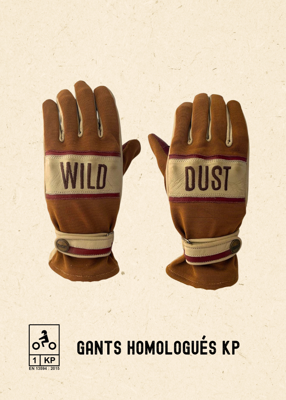 MX GLOVES KP - WILD DUST CAMEL