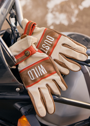 MX GLOVES KP - WILD DUST WHITE