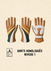 GANTS 70'S STRIPES - CAMEL