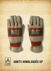 MX GLOVES KP - WILD DUST WHITE