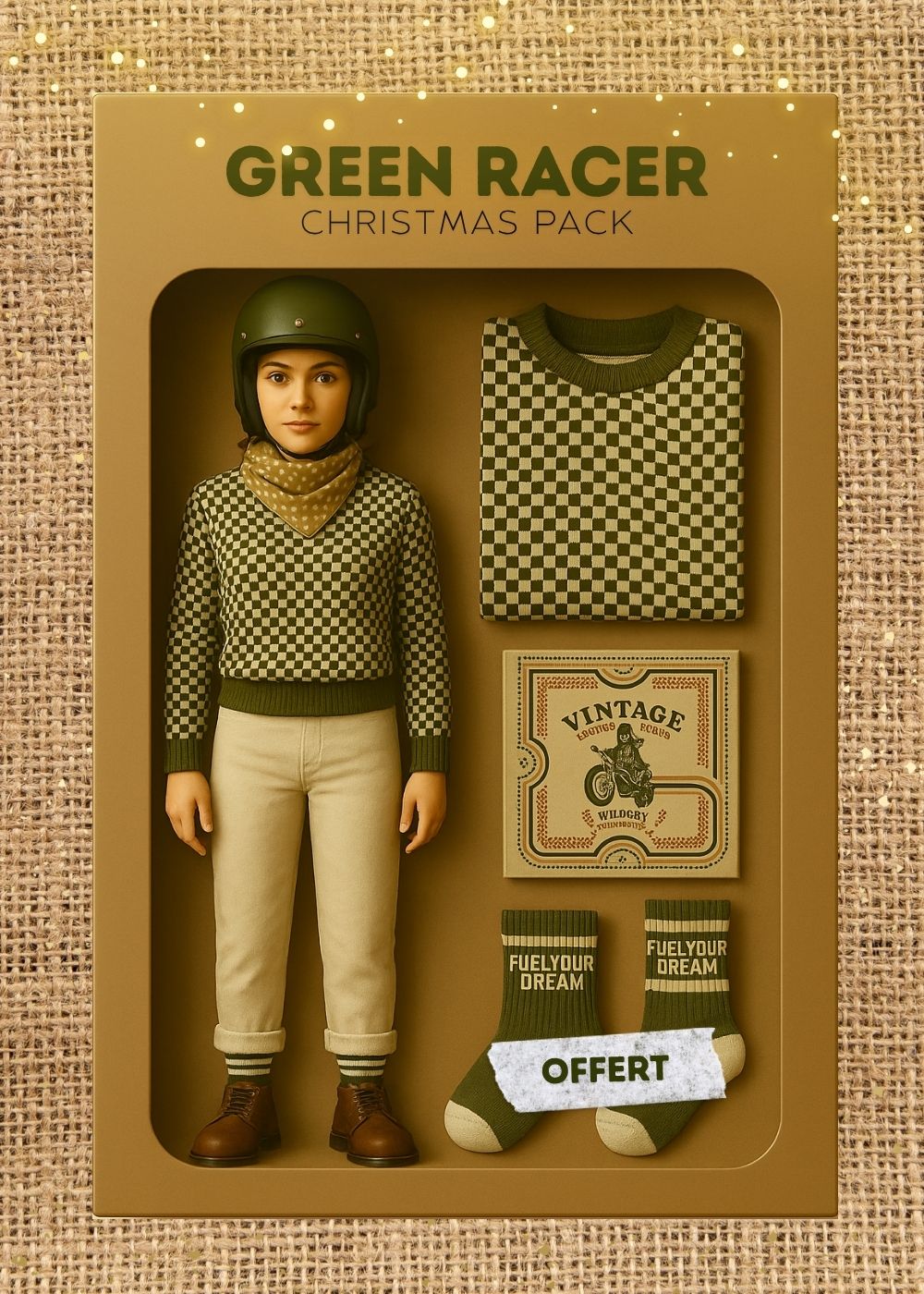 GREEN RACER - XMAS PACK