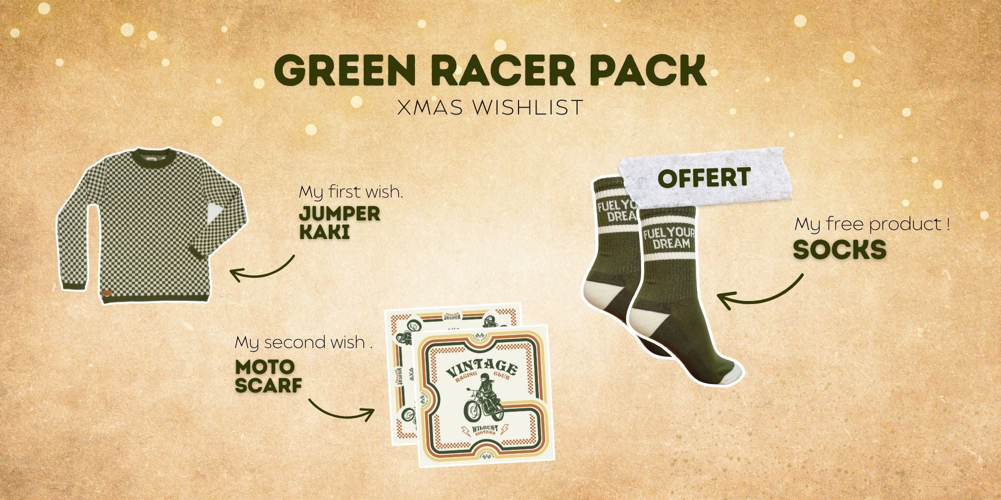 GREEN RACER - XMAS PACK