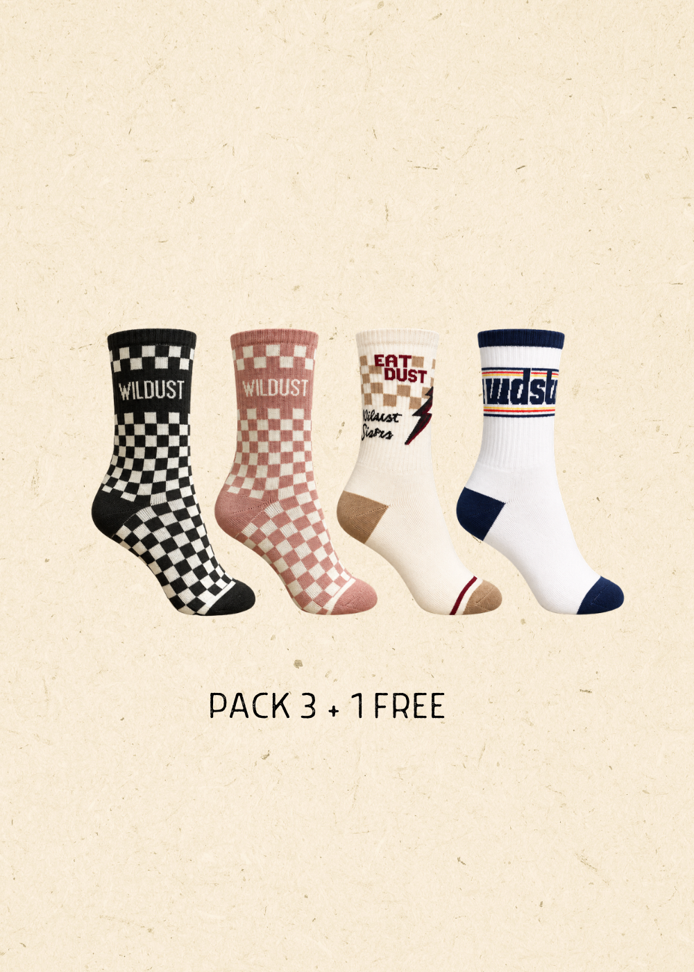 PACK CHAUSSETTES - CHECKERBOARD