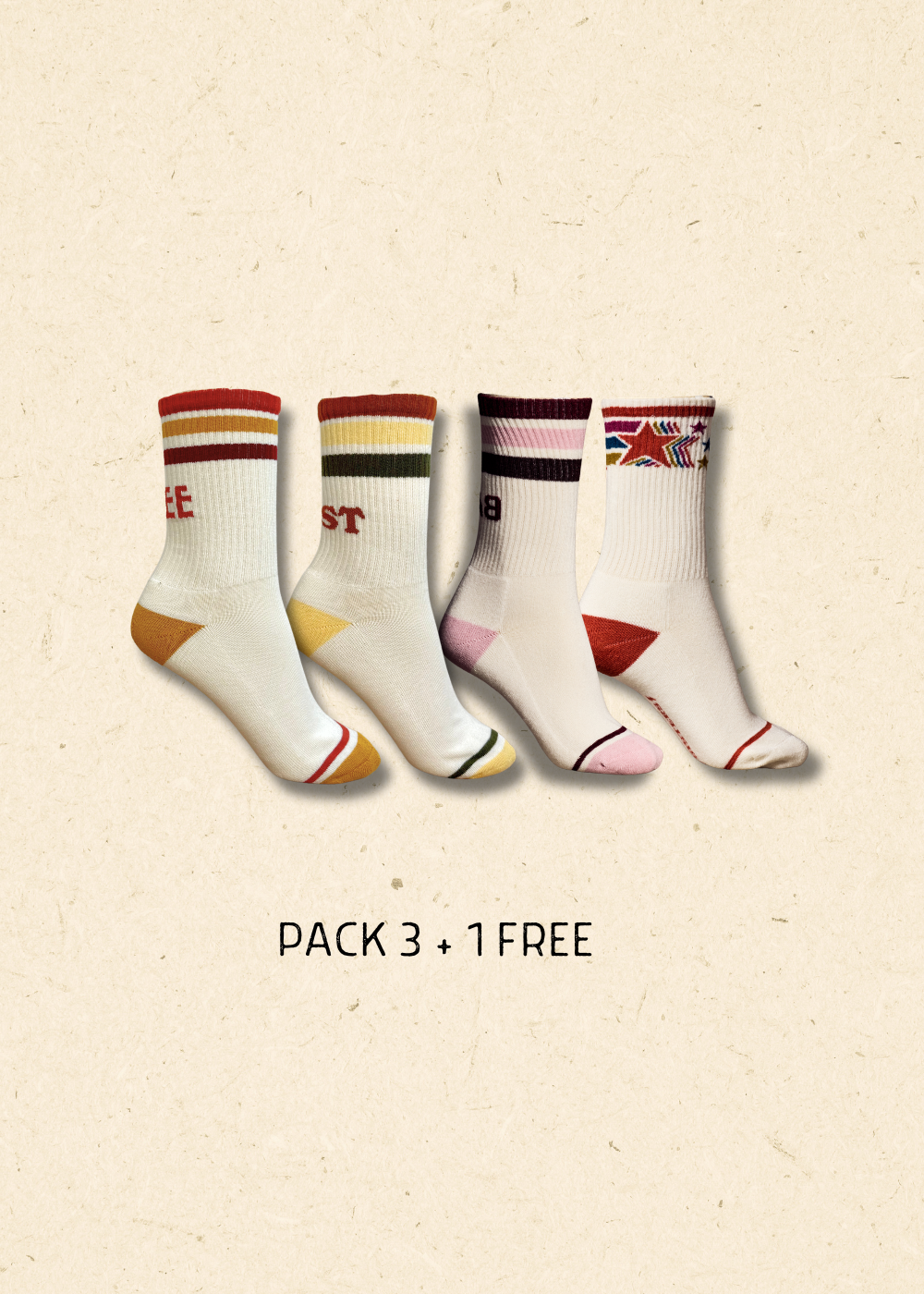 PACK CHAUSSETTES - STRIPES