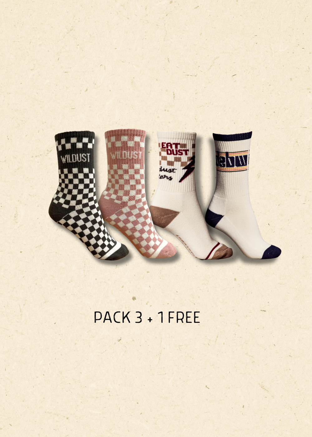 PACK CHAUSSETTES - CHECKERBOARD
