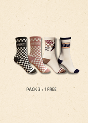 PACK CHAUSSETTES - CHECKERBOARD