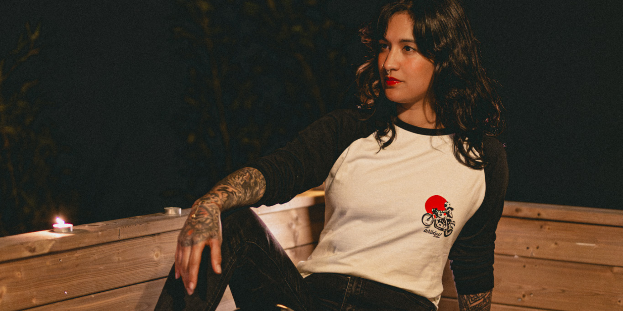 BASEBALL TEE - REBEL