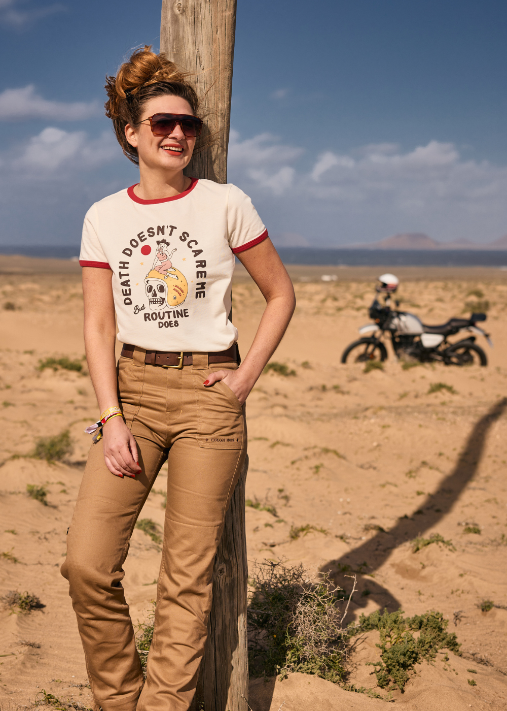 RINGER SHIRT - SCARY ROUTINE