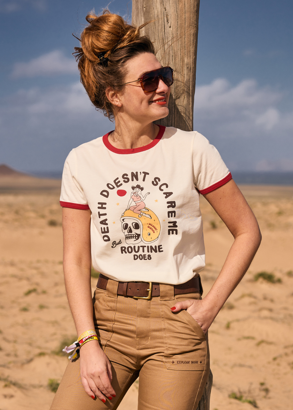 RINGER SHIRT - SCARY ROUTINE