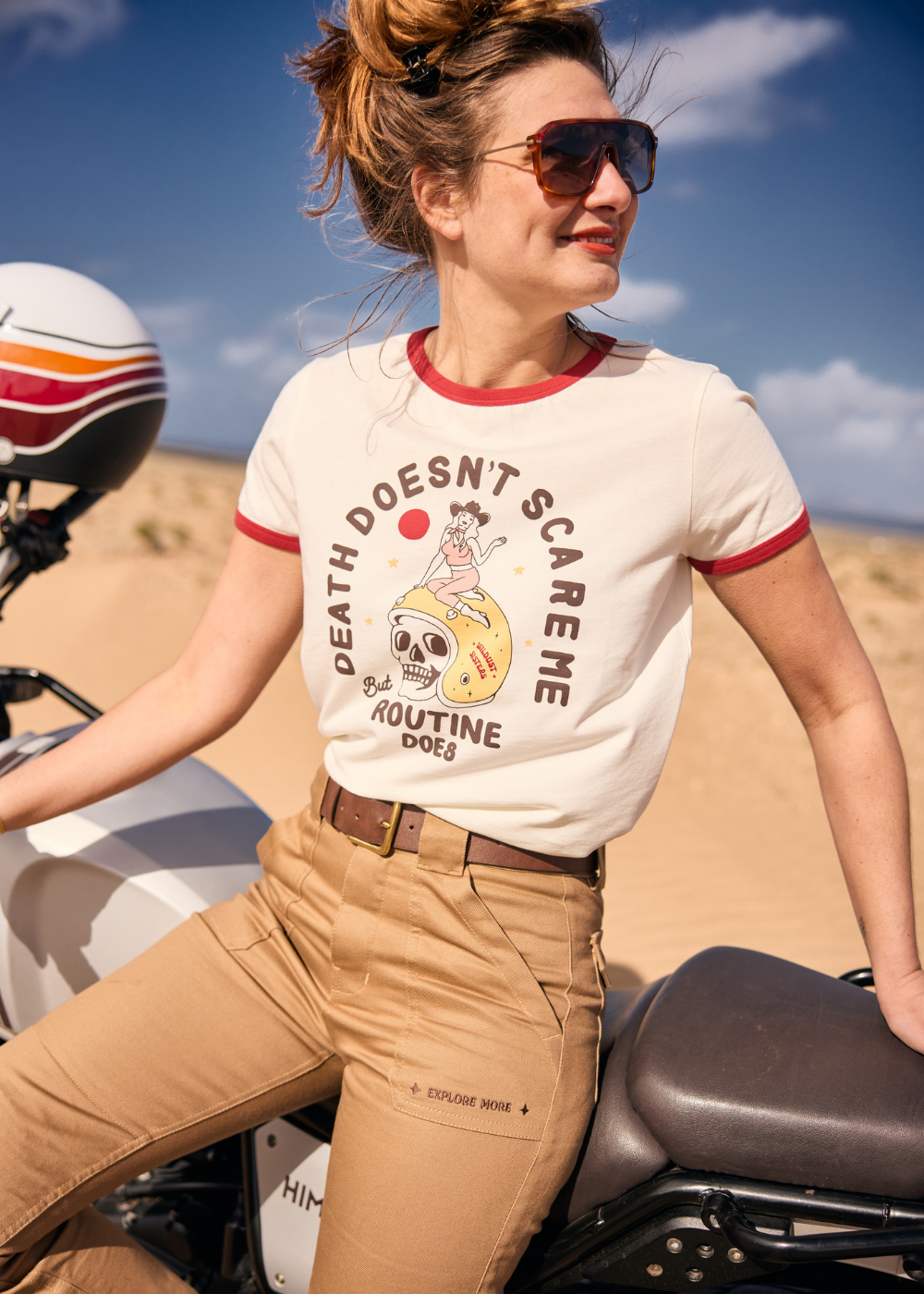 RINGER SHIRT - SCARY ROUTINE