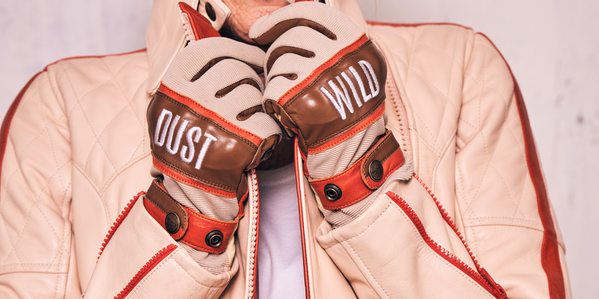 MX GLOVES KP - WILD DUST WHITE