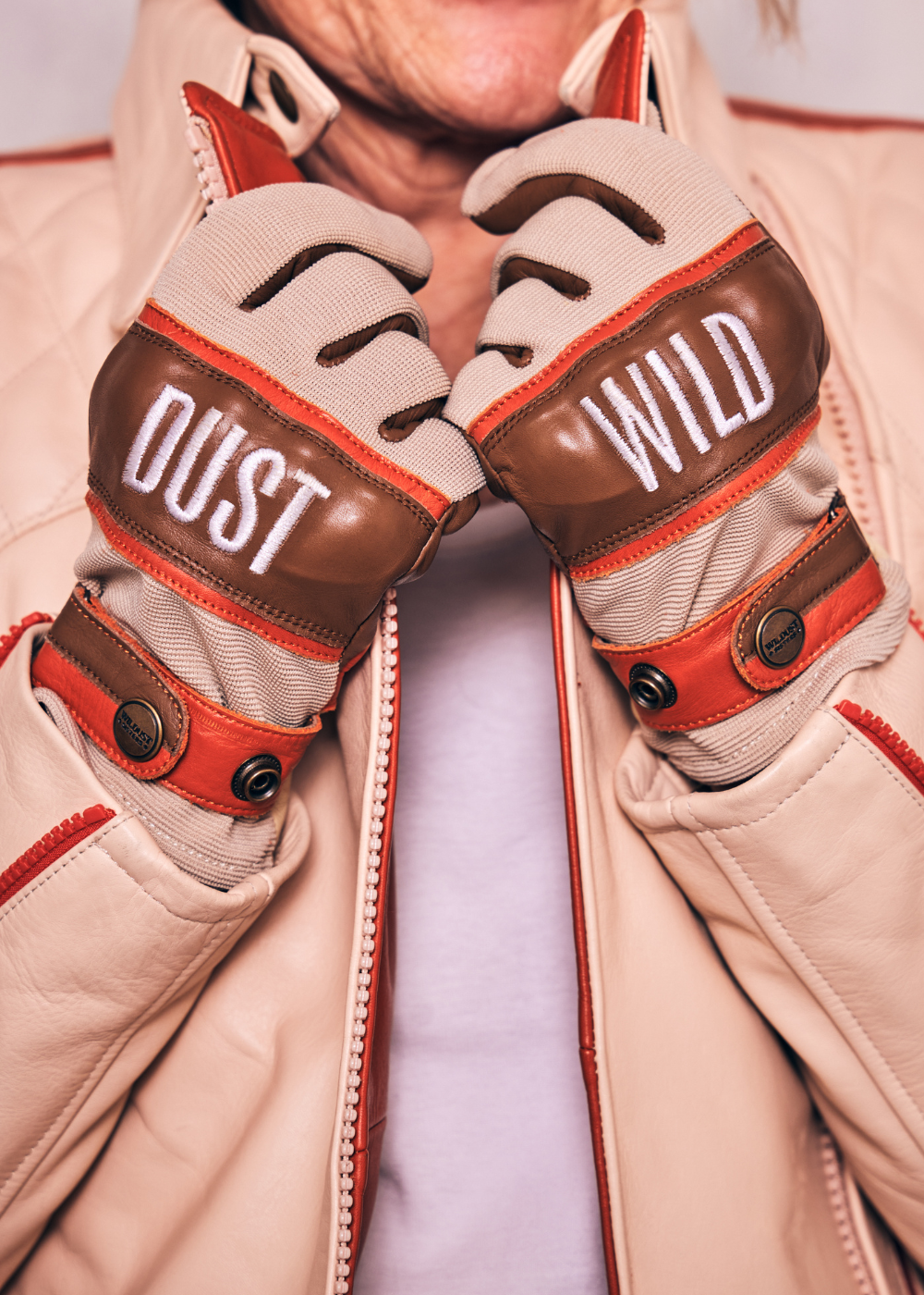 MX GLOVES KP - WILD DUST WHITE