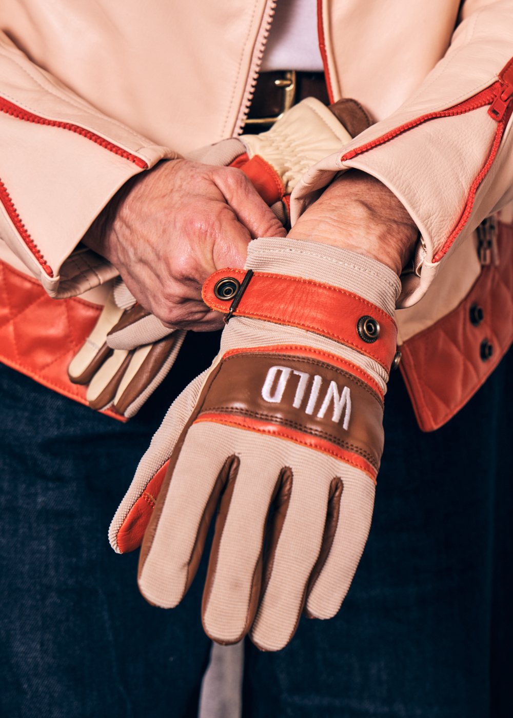 MX GLOVES KP - WILD DUST WHITE