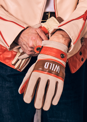 MX GLOVES KP - WILD DUST WHITE