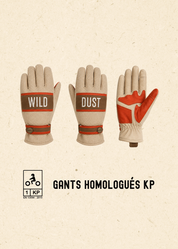 SCRAMBLER GLOVES KP - WILD DUST WHITE