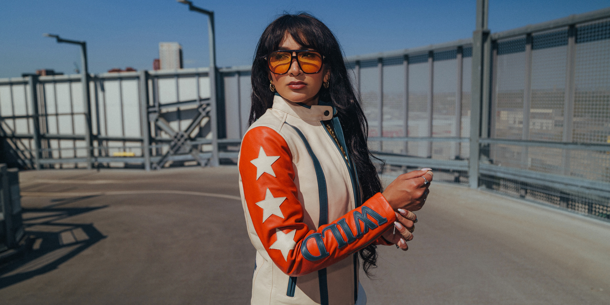 VESTE STARS & STRIPES - BRICK