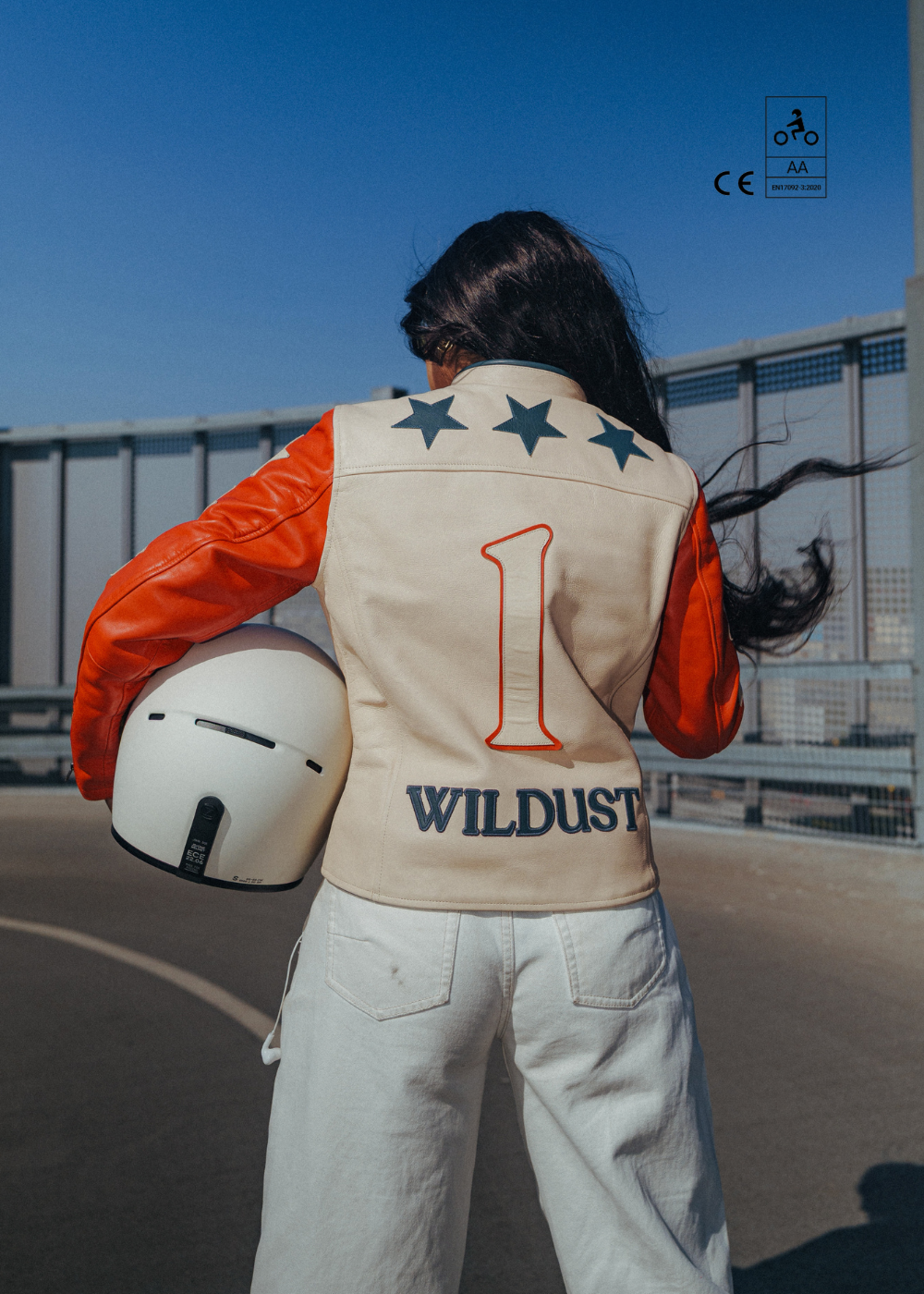 VESTE STARS & STRIPES - BRICK