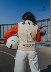 VESTE STARS & STRIPES - BRICK