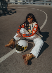 VESTE STARS & STRIPES - BRICK