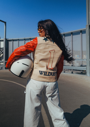 VESTE STARS & STRIPES - BRICK
