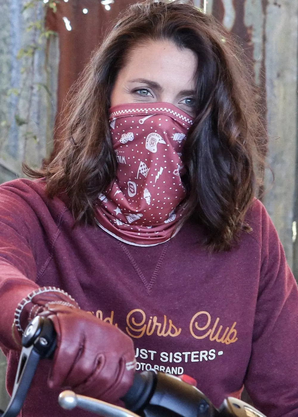 NECKWARMER - RED CHILI