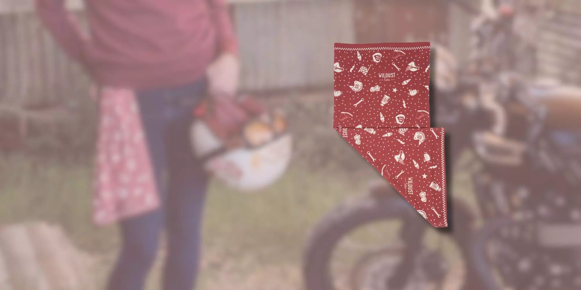 NECKWARMER - RED CHILI