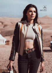 STARS & STRIPES JACKET  - KHAKI