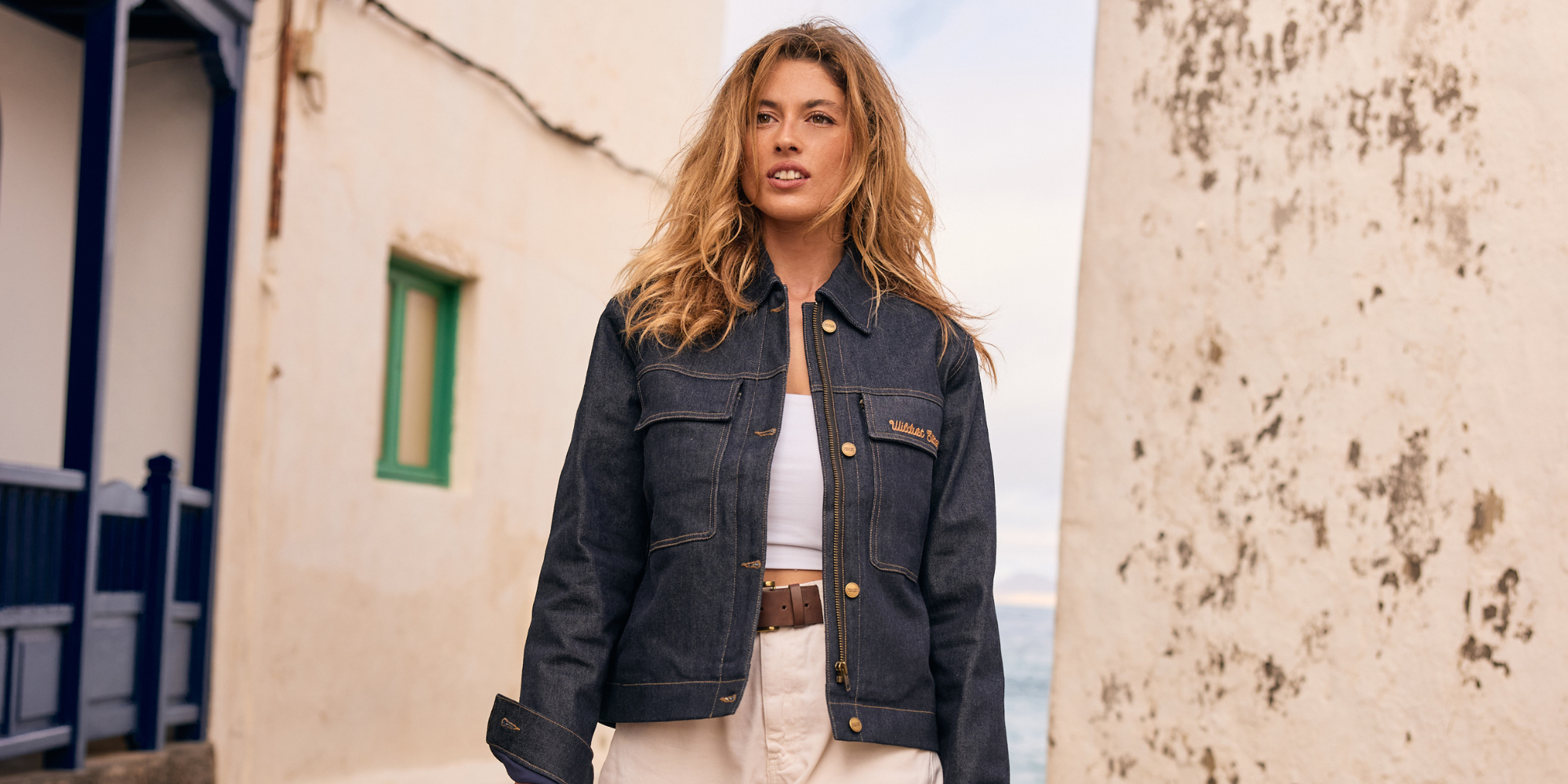 VESTE MOTO DENIM - HERITAGE