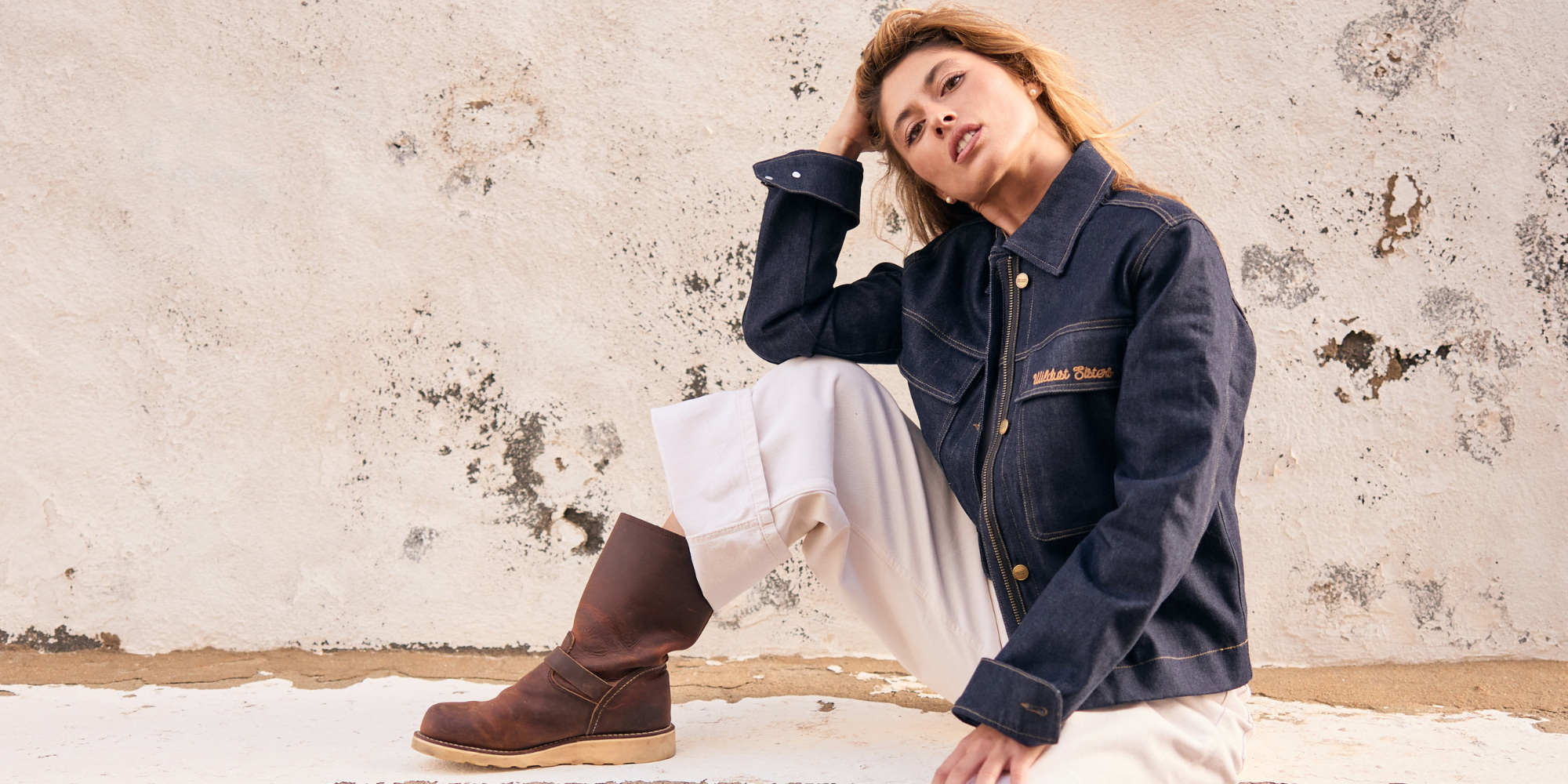 VESTE MOTO DENIM - HERITAGE