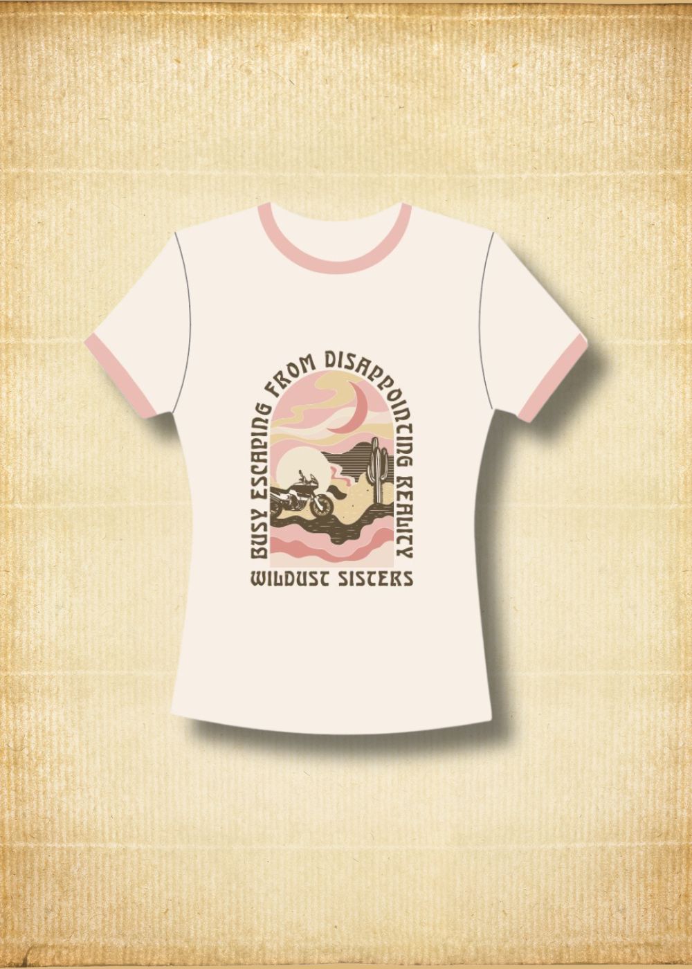 RINGER SHIRT - DESERT RIDE