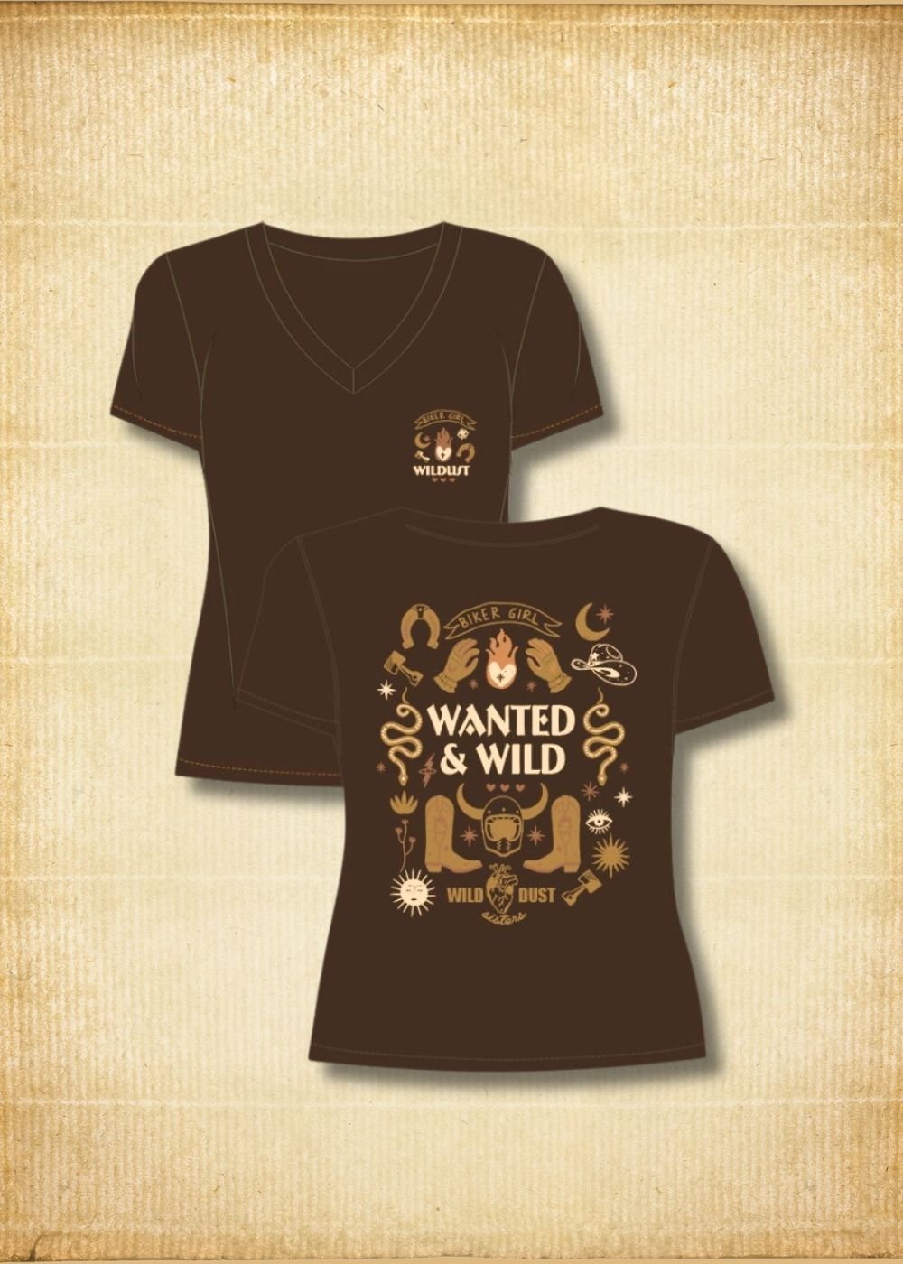 T-SHIRT - WANTED & WILD