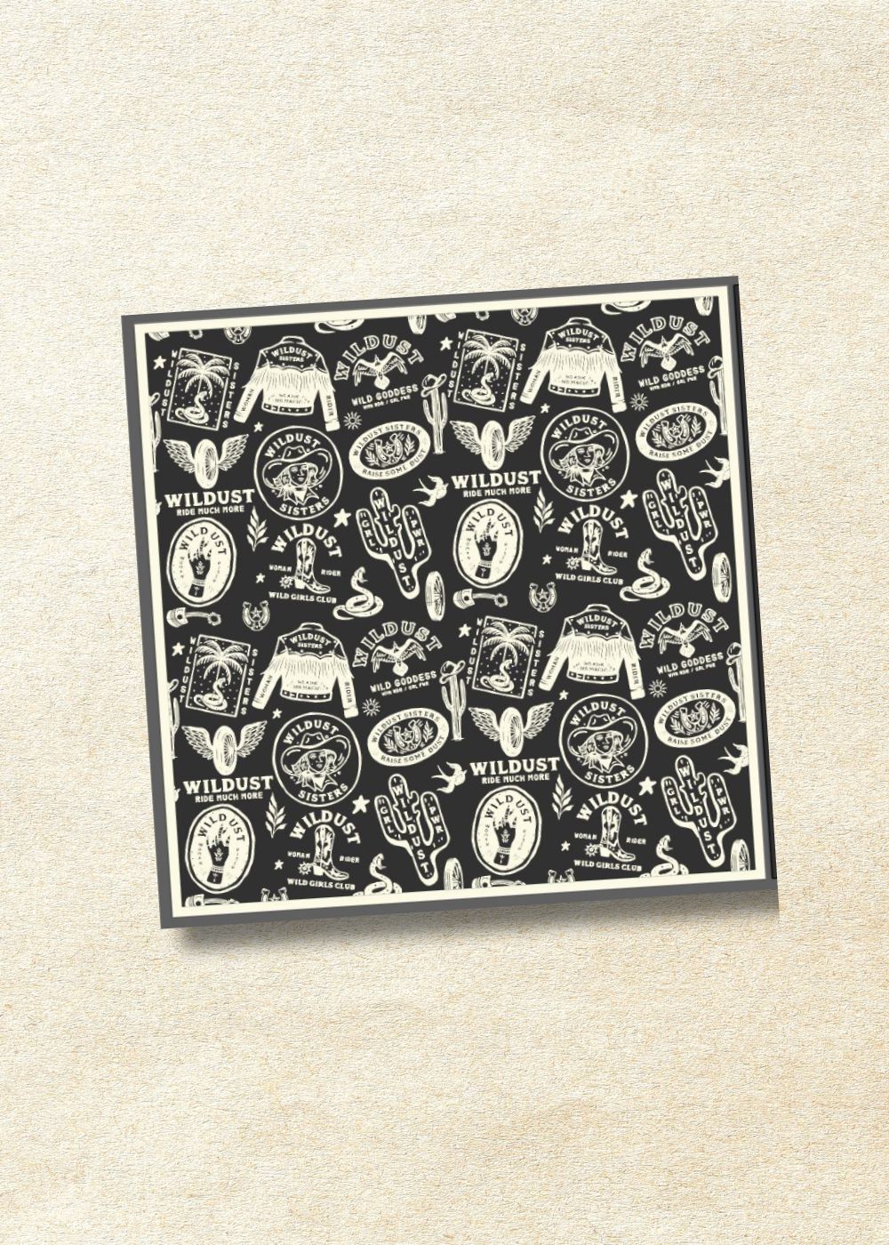 FOULARD MOTO -  WILD SPIRIT GREY