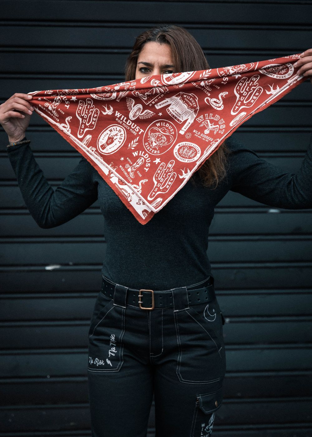 MOTO SCARF - WILD SPIRIT RED