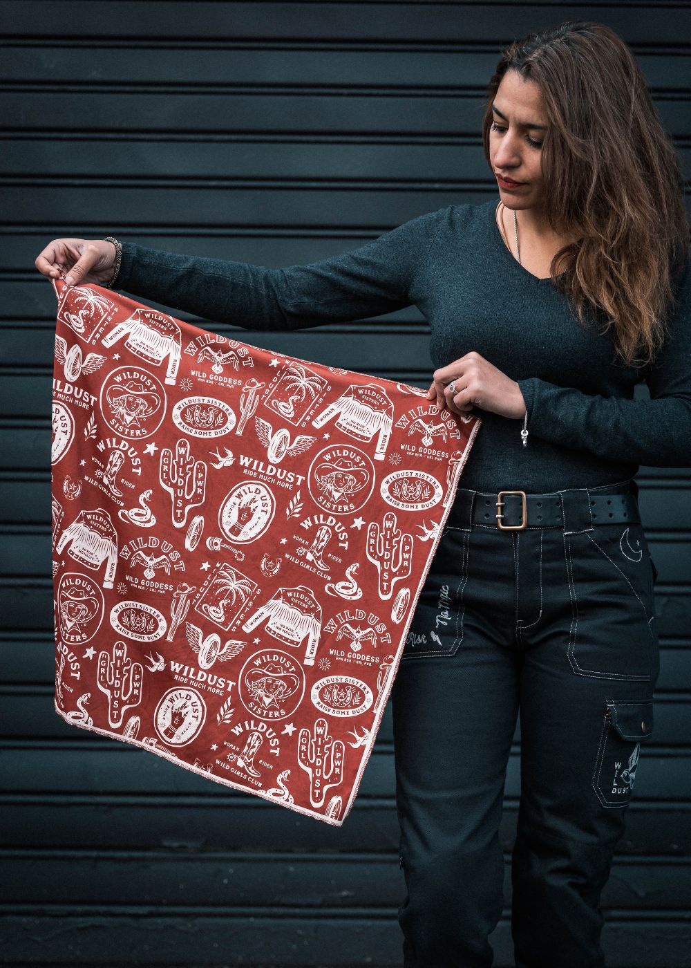 MOTO SCARF - WILD SPIRIT RED