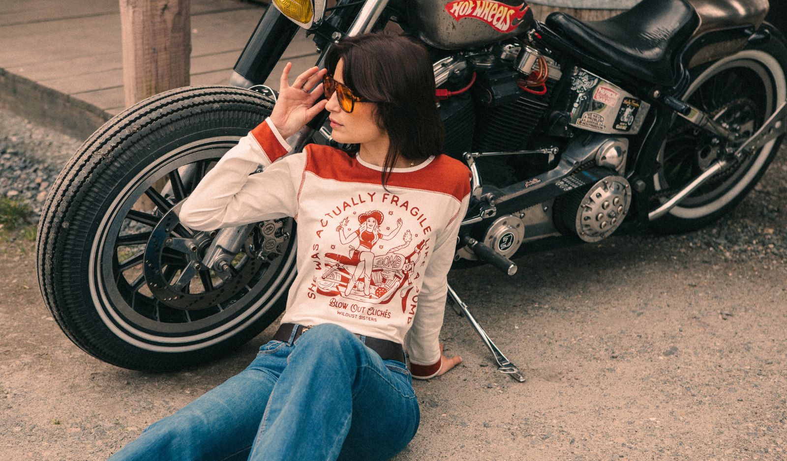 LONG SLEEVE SHIRT RED